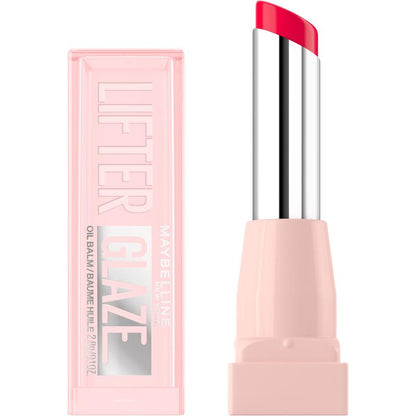 Lifter Glaze Oil Balm with Hyaluronic Acid and Hydrating Oil Blend, Lip Balm with 24Hrs of Smooth, Moisturizing Shine, Maybelline